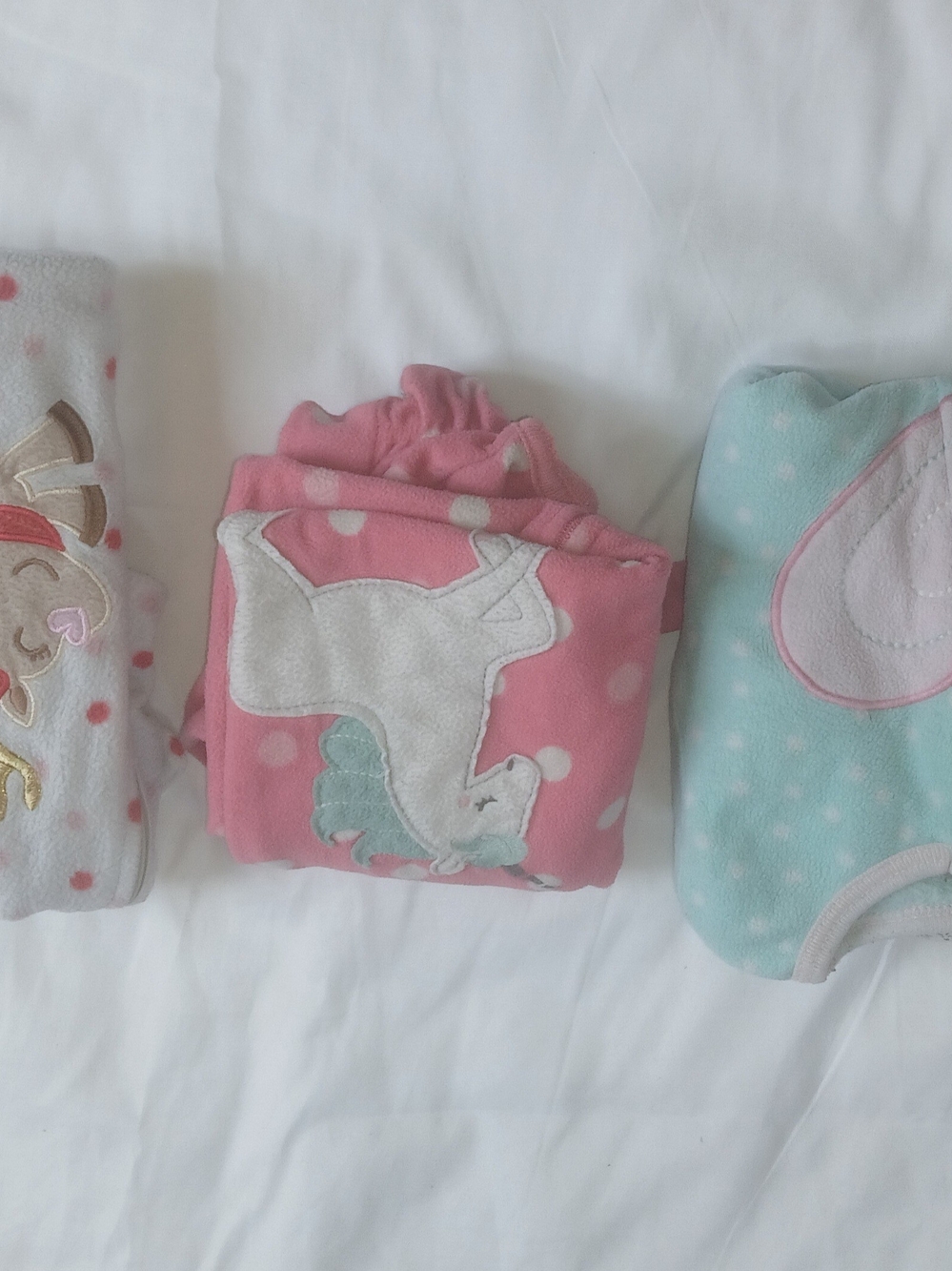 Pink Unicorn Kids Pajama Set - Soft Fleece Sleepwear